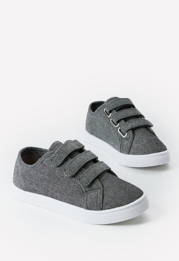 Multi-Strap Sneaker Grey