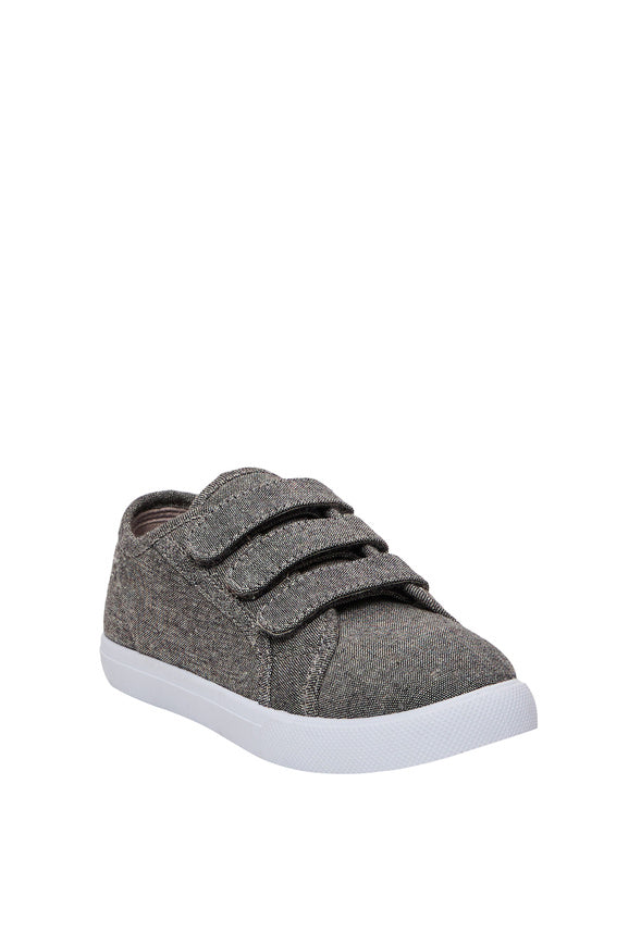 Multi-Strap Sneaker Grey