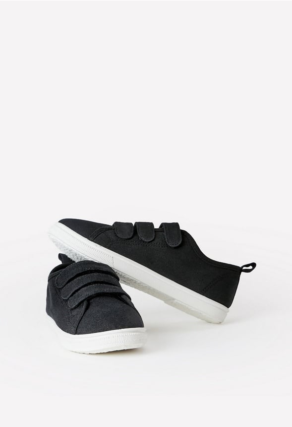Multi-Strap Sneaker Black