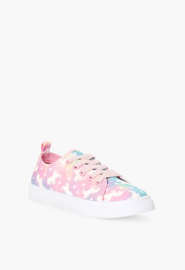 Marble Unicorn Lace Up Sneaker Multi