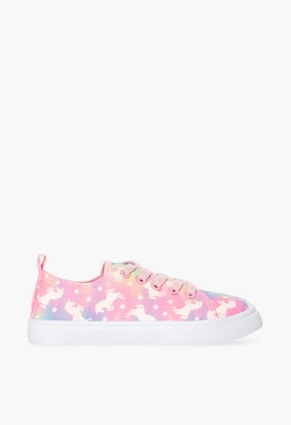 Marble Unicorn Lace Up Sneaker Multi