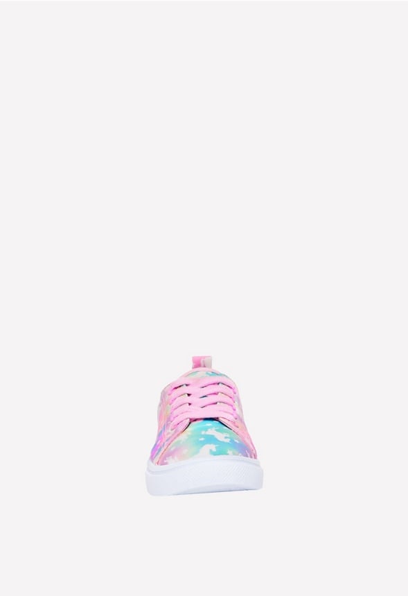 Marble Unicorn Lace Up Sneaker Multi