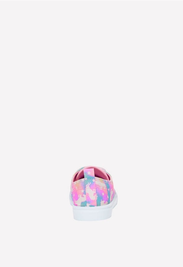 Marble Unicorn Lace Up Sneaker Multi