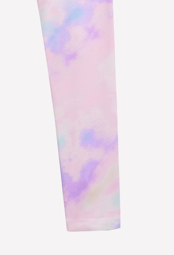 Bubblegum Marble Legging Purple Marble