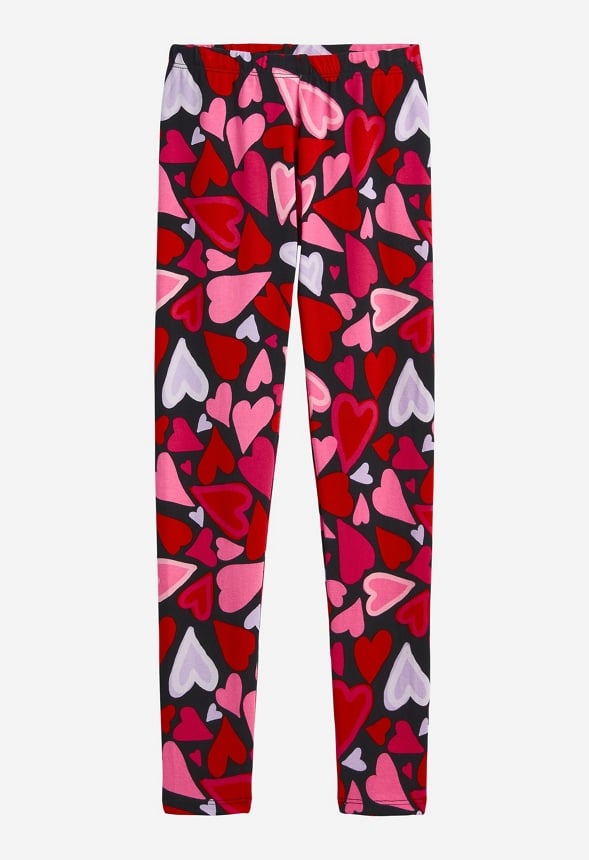 Sketch Hearts Legging Multi Hearts