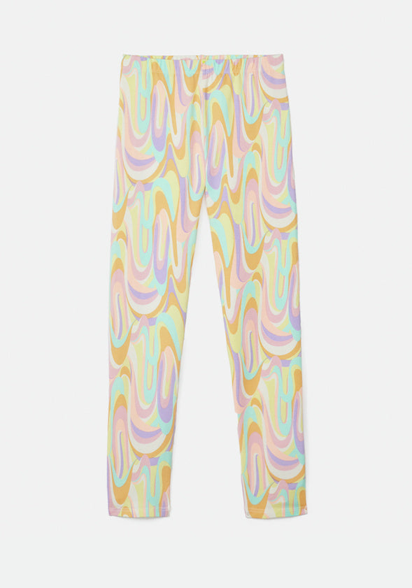 Rainbow Swirl Legging Multi Swirl