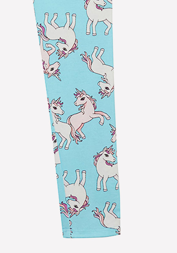 Magical Unicorn Legging Blue