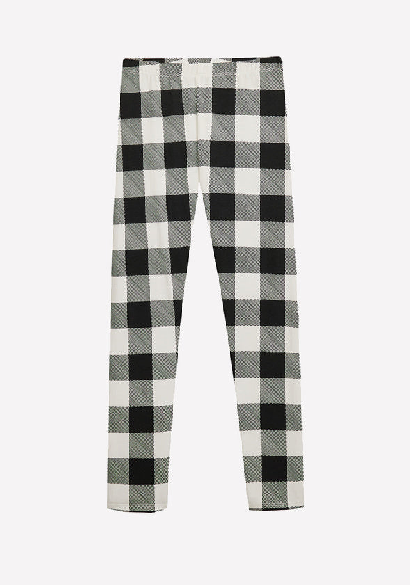 Buffalo Plaid Legging Black