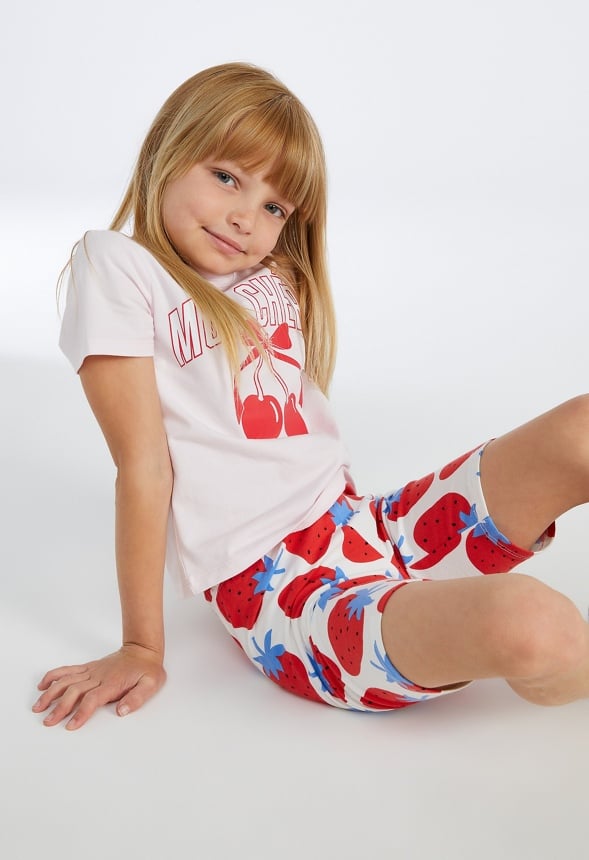 Strawberry Bike Short Strawberry