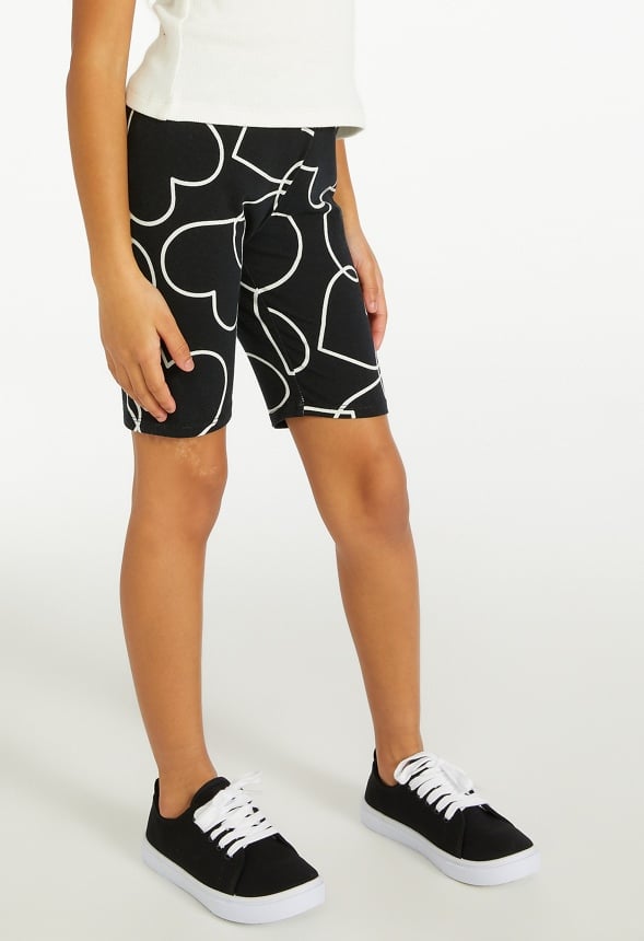 Heart Bike Short Black