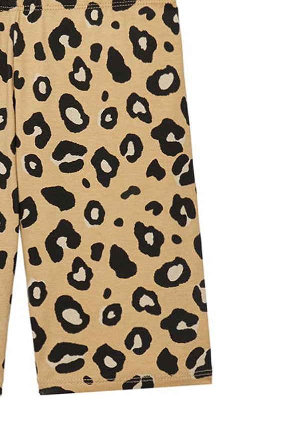 Classic Cheetah Bike Short Tan