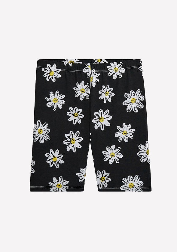 Daisy Bike Short Black Daisy