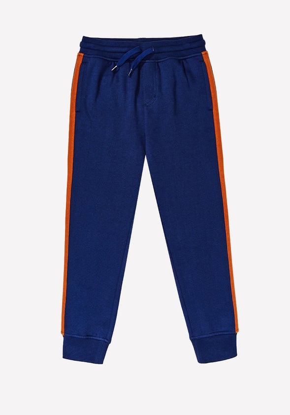 Side Stripe Jogger Blue