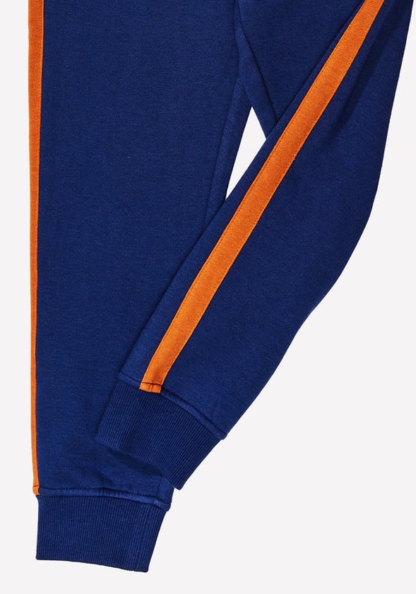 Side Stripe Jogger Blue