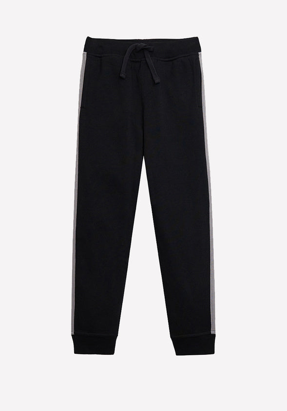 Side Stripe Jogger Black/Grey