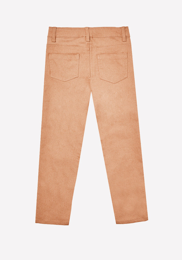 Straight Fit Twill Pant Tan