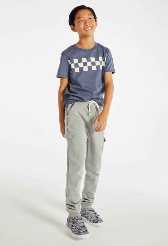 Cargo Jogger Light Grey