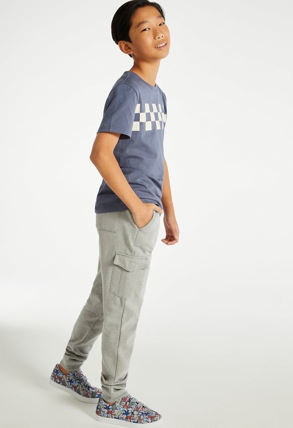 Cargo Jogger Light Grey