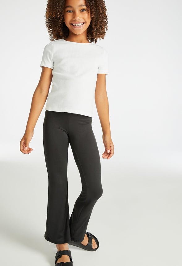 Soft Flare Legging Black