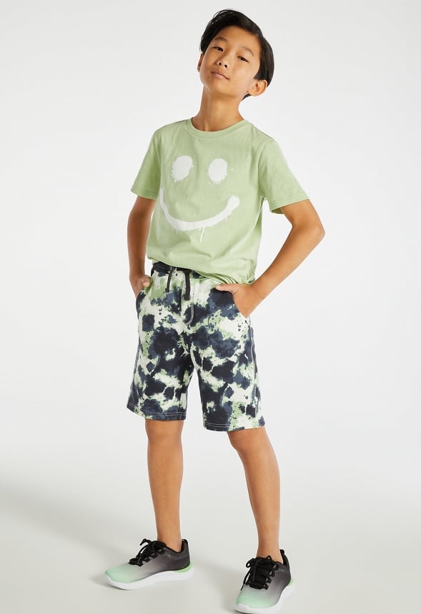 Tie Dye Fleece Short Tie Dye