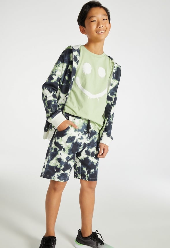 Tie Dye Fleece Short Tie Dye