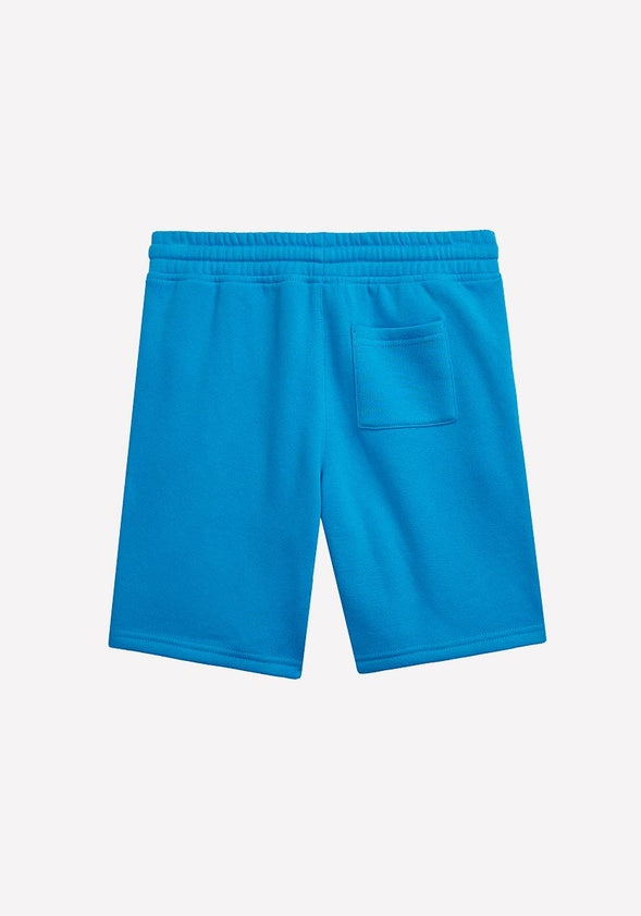 Pull On Fleece Short Blue