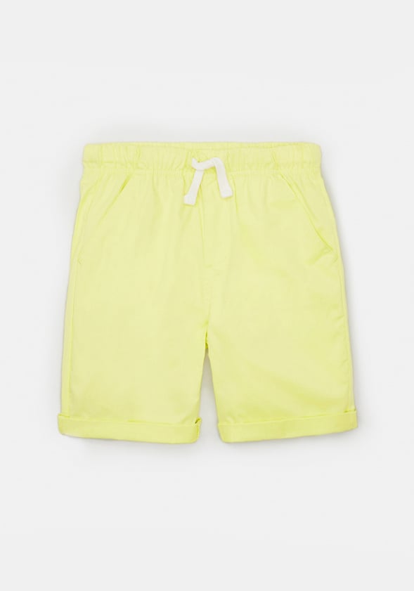 Pull On Woven Short Neon Lime
