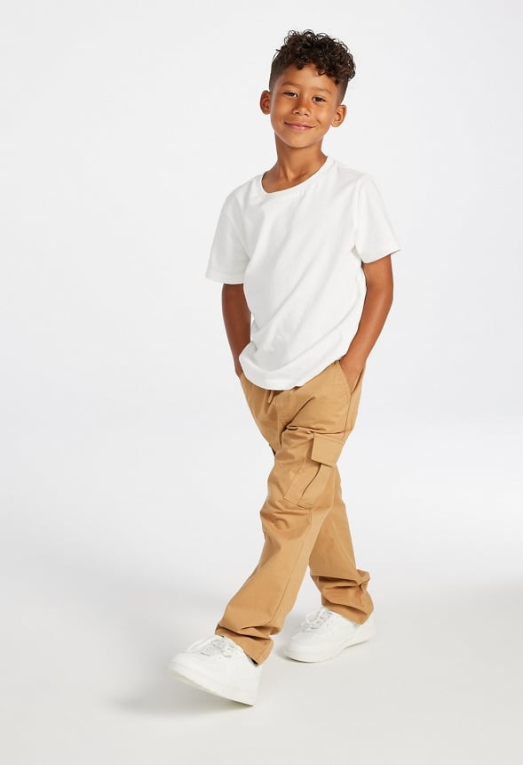 Pull On Cargo Pant Brown