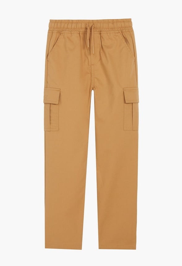 Pull On Cargo Pant Brown