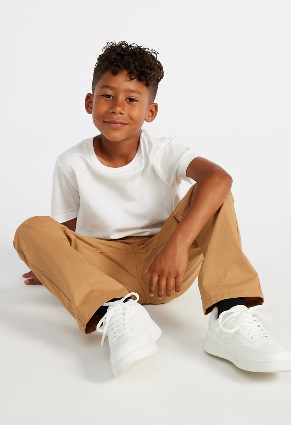 Pull On Cargo Pant Brown