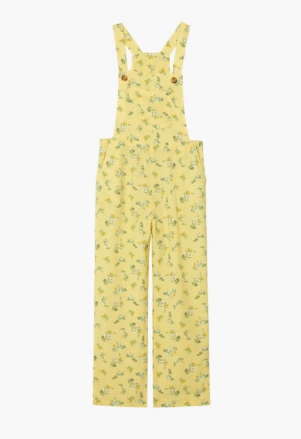 Straight Leg Soft Overall Yellow