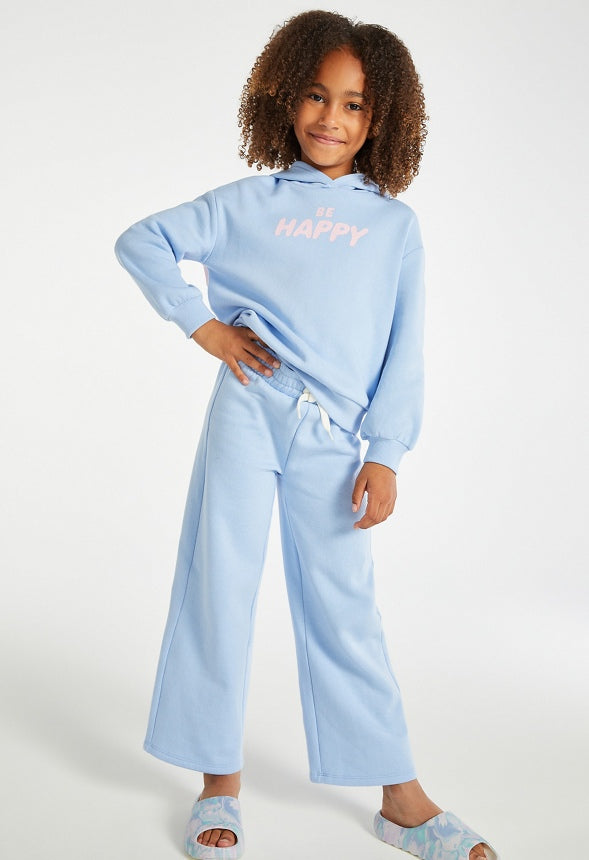 Wide Leg Sweatpants Periwinkle
