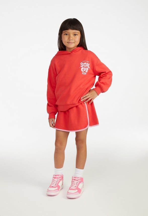 Active Wrap Skort Red