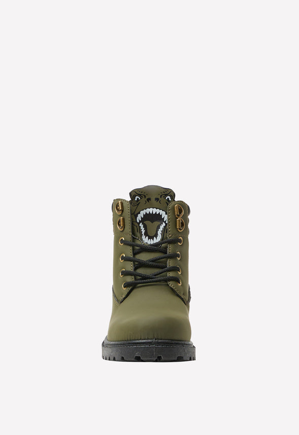 Dino Lumber Boot Green
