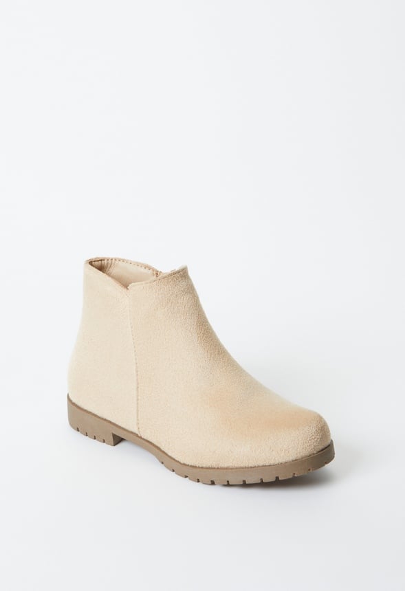 Tulip Side Bootie Tan