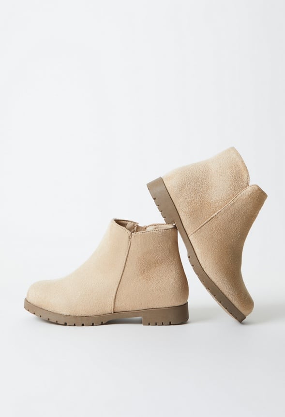 Tulip Side Bootie Tan