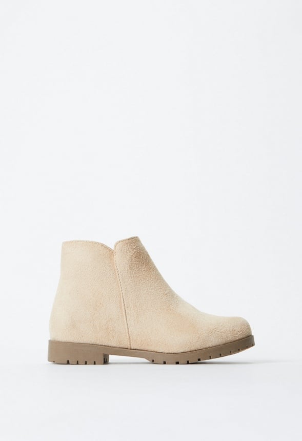Tulip Side Bootie Tan