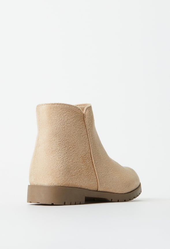 Tulip Side Bootie Tan