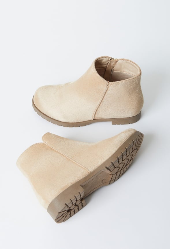 Tulip Side Bootie Tan