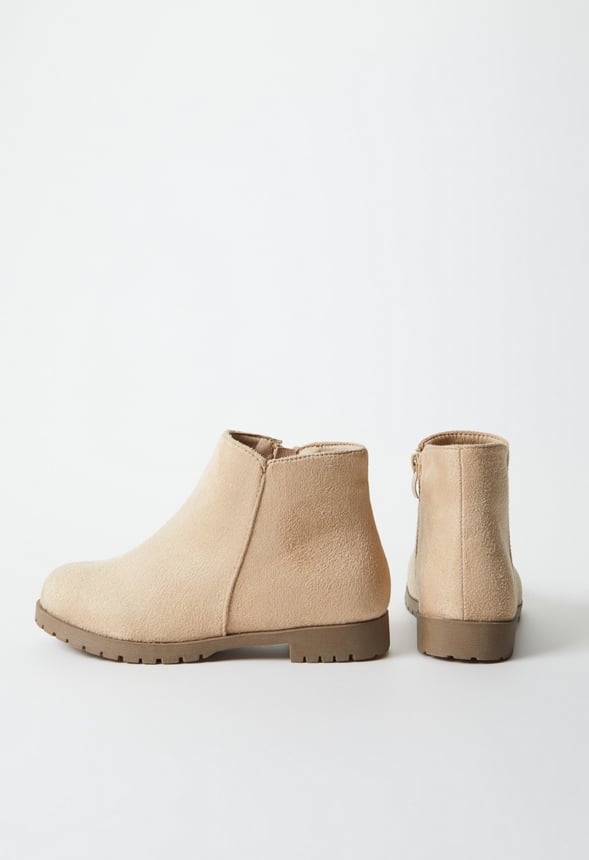 Tulip Side Bootie Tan