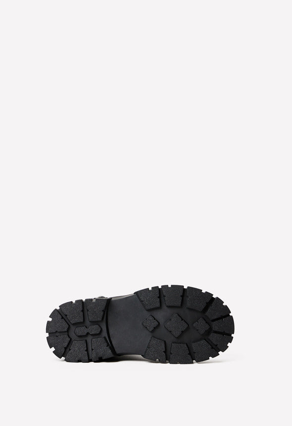Buckle Moto Boot Black