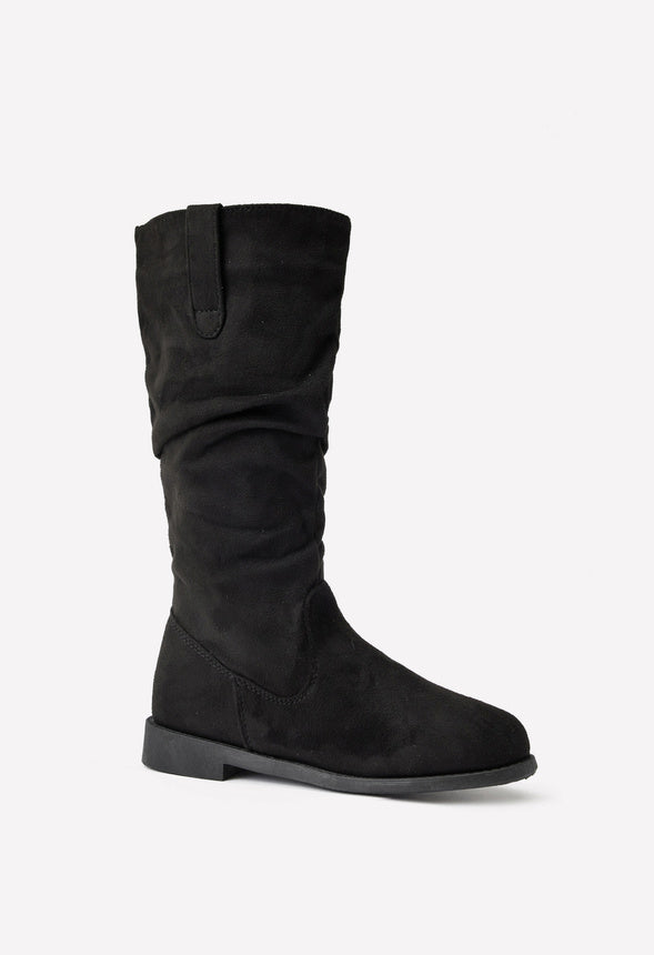 Tall Slouch Boot Black