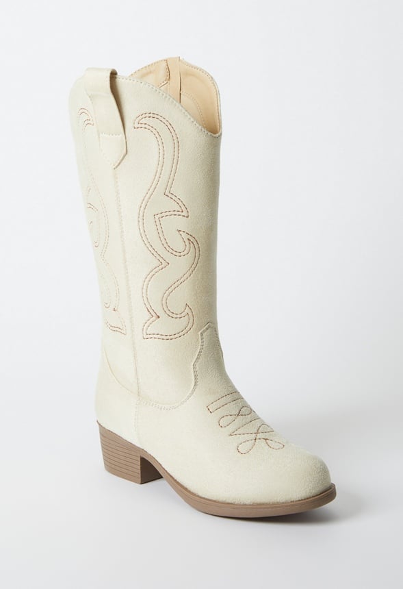 Tall Western Boot Tan