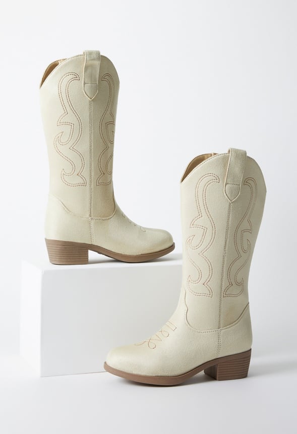 Tall Western Boot Tan