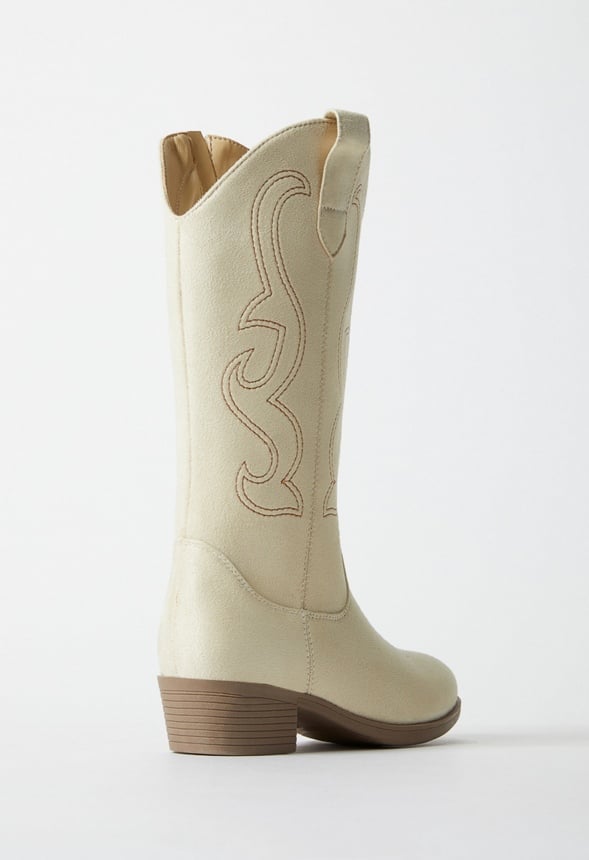 Tall Western Boot Tan