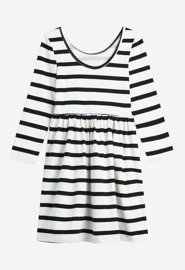 Fit & Flare Dress White
