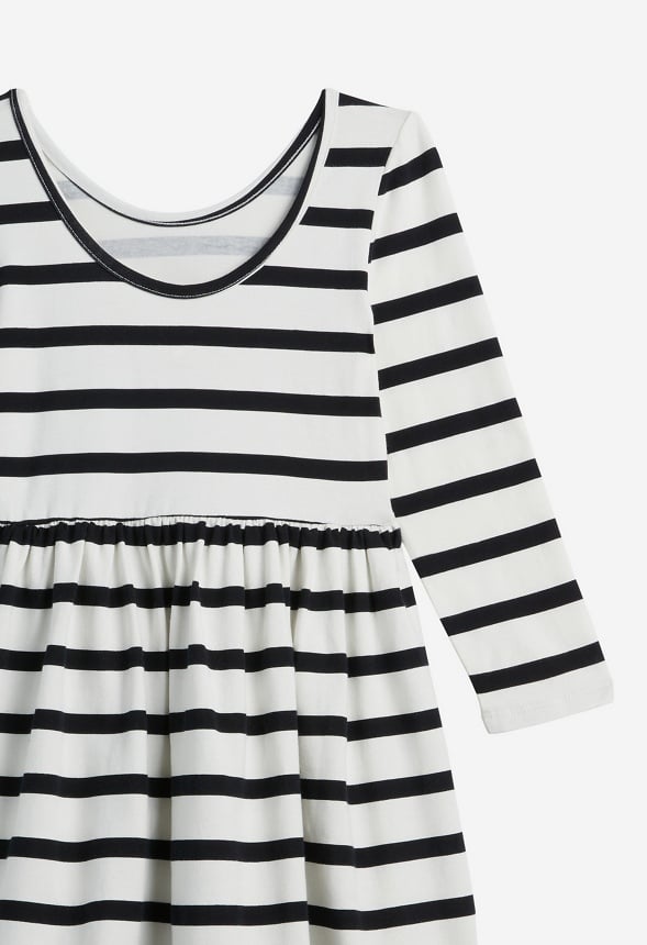 Fit & Flare Dress White