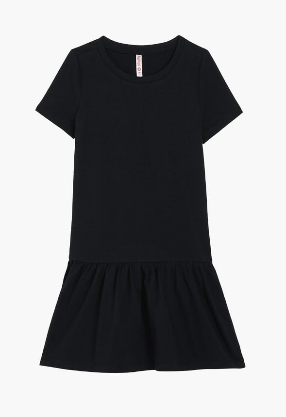 Drop Waist Dress Black