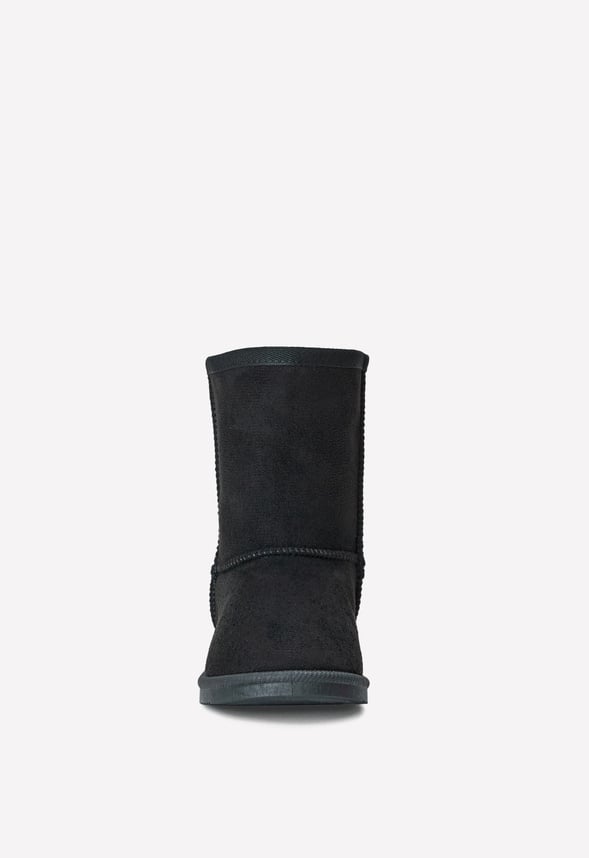 Classic Fuzzy Boot Black