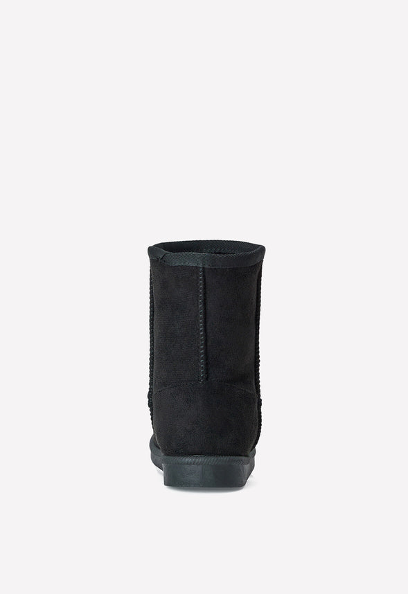 Classic Fuzzy Boot Black